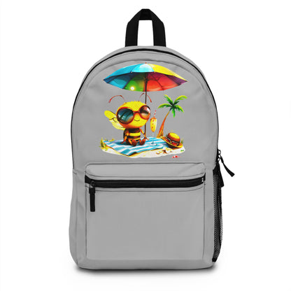 Chilling Bee at the Beach Backpack 