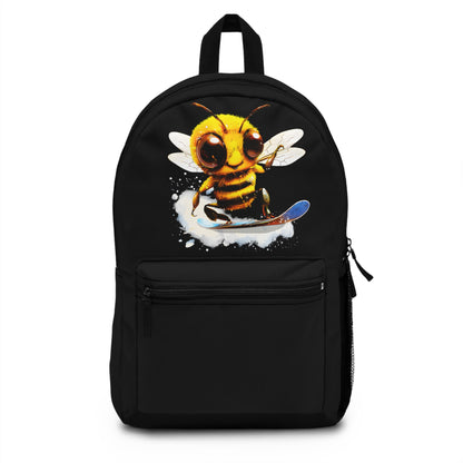 Snowboarding Bee Backpack