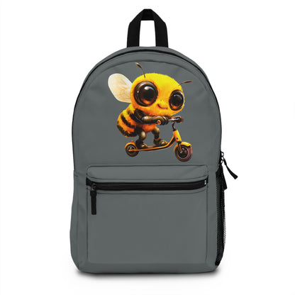 Abeja en scooter Mochila 