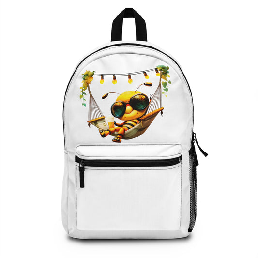 Relajante abeja en la hamaca Mochila 