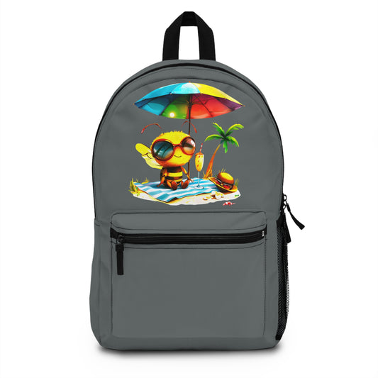 Chilling Bee at the Beach Backpack 