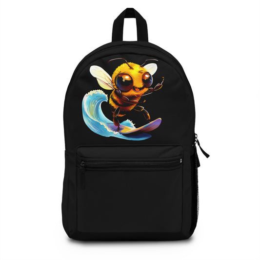 Surfing Bee Backpack