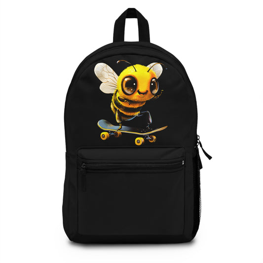 Skateboarding Bee Backpack