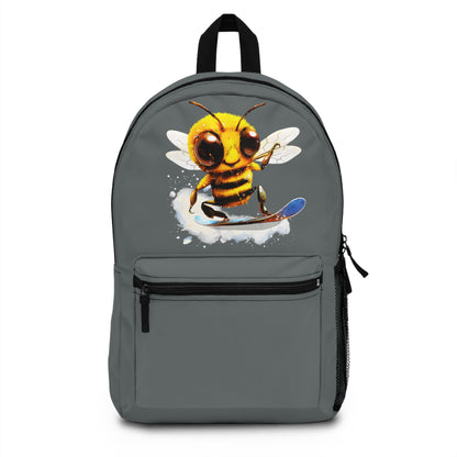 Snowboarding Bee Backpack