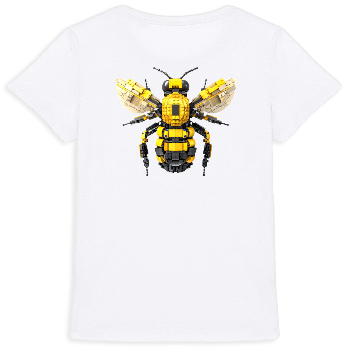 Lego Bee 2 Back with  T-shirt Femme à Col Rond