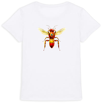 Iron Man Bee Back T-shirt Femme à Col Rond