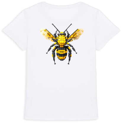 Lego Bee 1 Back T-shirt Femme à Col Rond