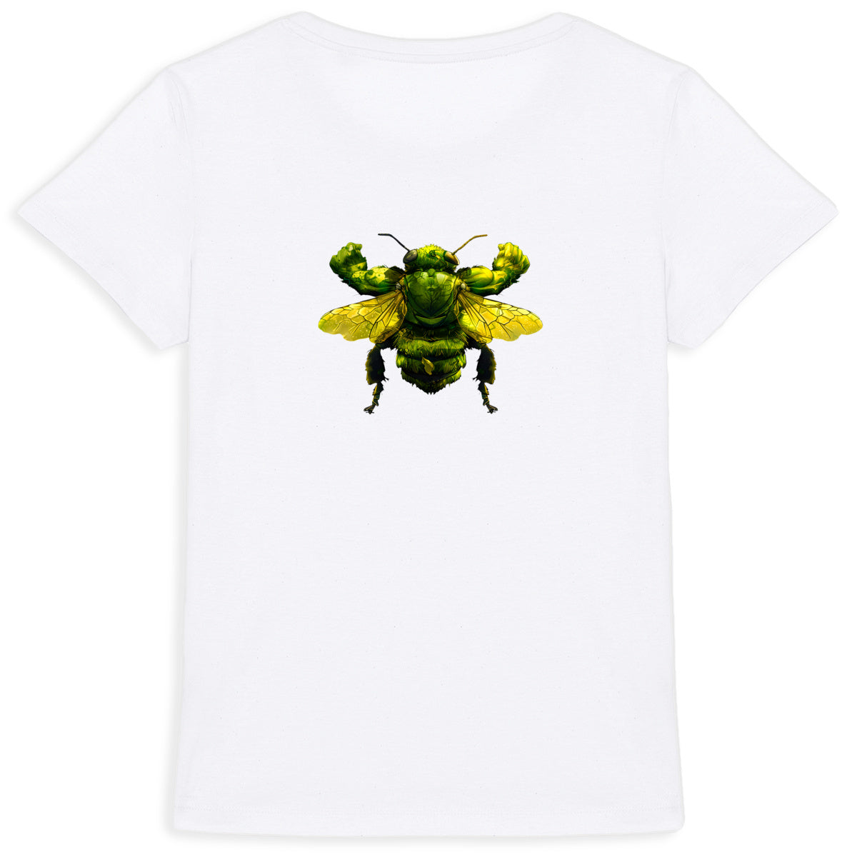 Hulk Bee Back T-shirt Femme à Col Rond