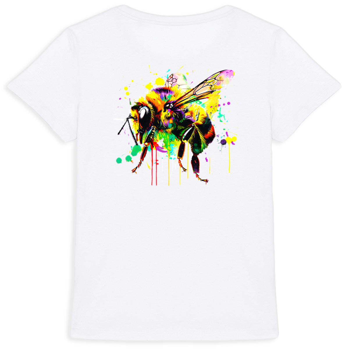 Street Art Graph 2 Back T-shirt Femme à Col Rond