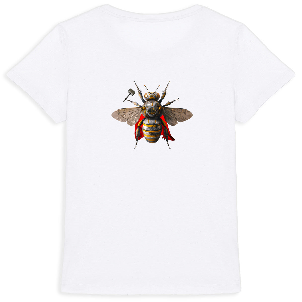 Thor Bee Back T-shirt Femme à Col Rond