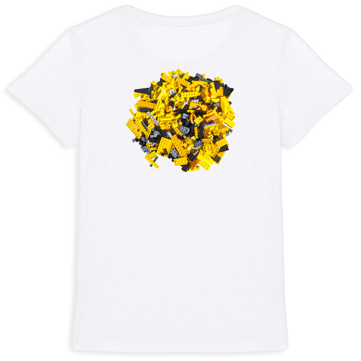 Lego Bee 1 Front with T-shirt Femme à Col Rond