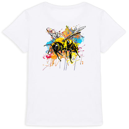 Street Art Graph 1 Back T-shirt Femme à Col Rond