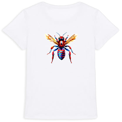 Spider Man Bee Back T-shirt Femme à Col Rond