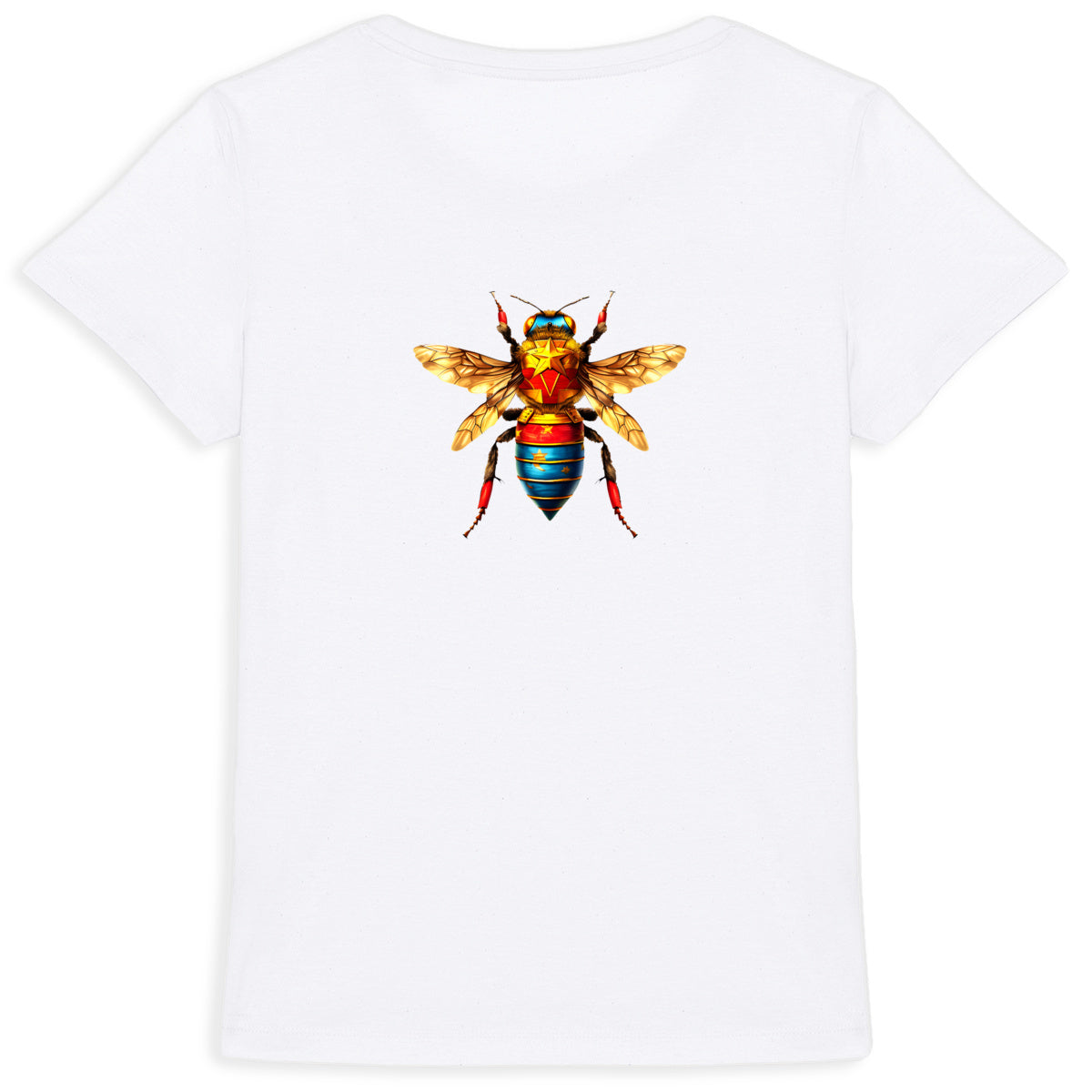 Wonder Woman Bee Back T-shirt Femme à Col Rond