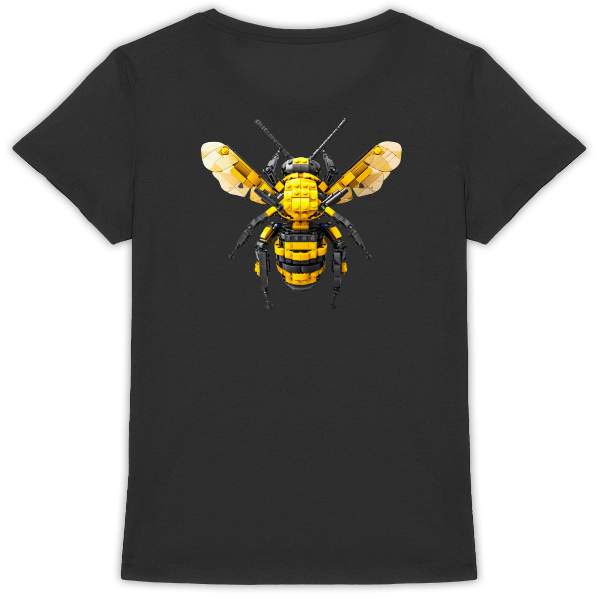 Lego Bee 1 Back with T-shirt Femme à Col Rond