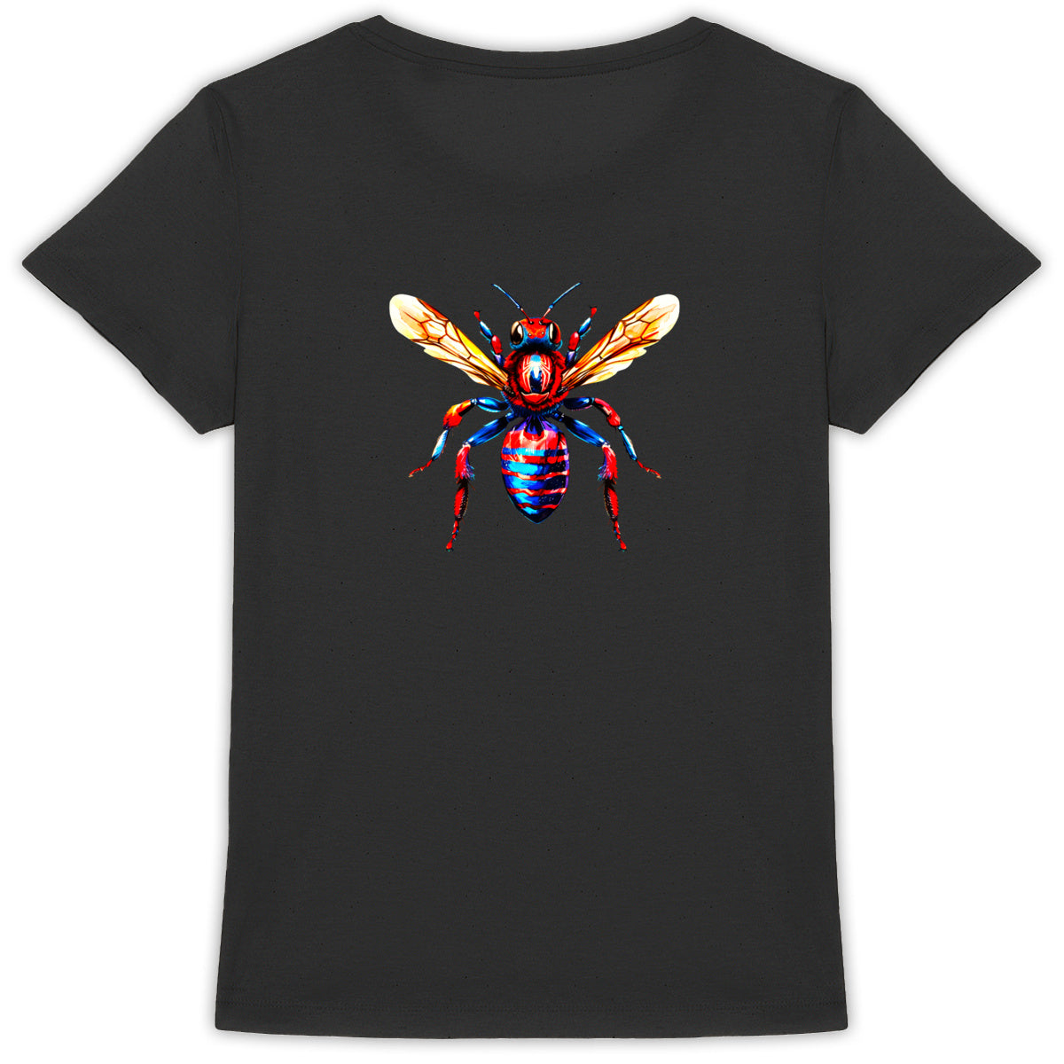 Spider Man Bee Back T-shirt Femme à Col Rond