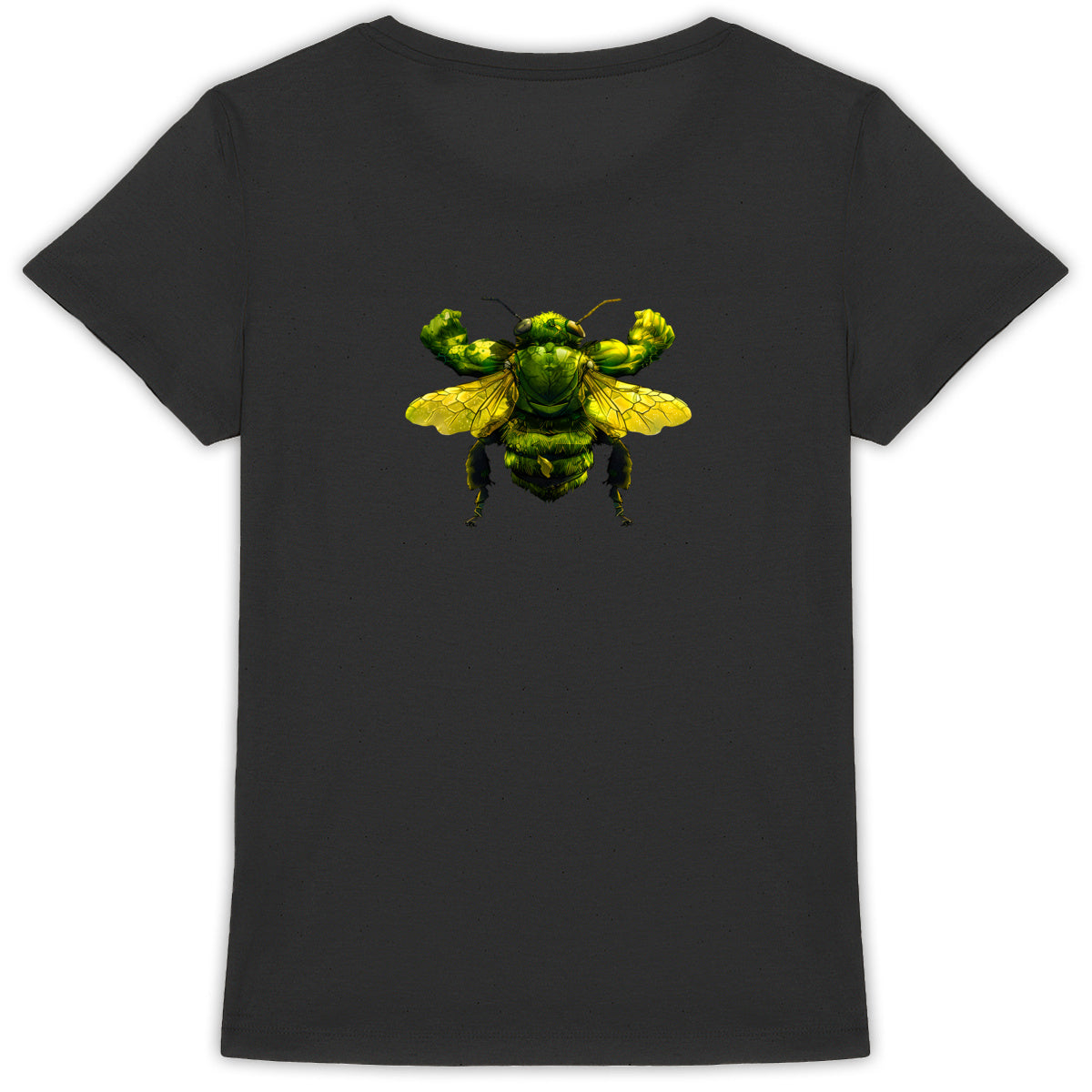 Hulk Bee Back T-shirt Femme à Col Rond