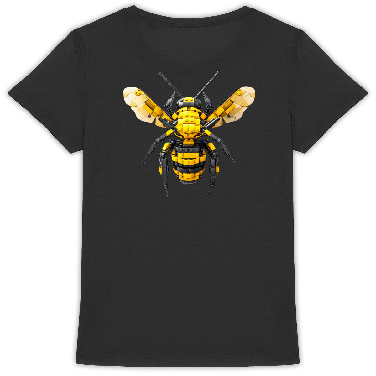 Lego Bee 1 Back T-shirt Femme à Col Rond