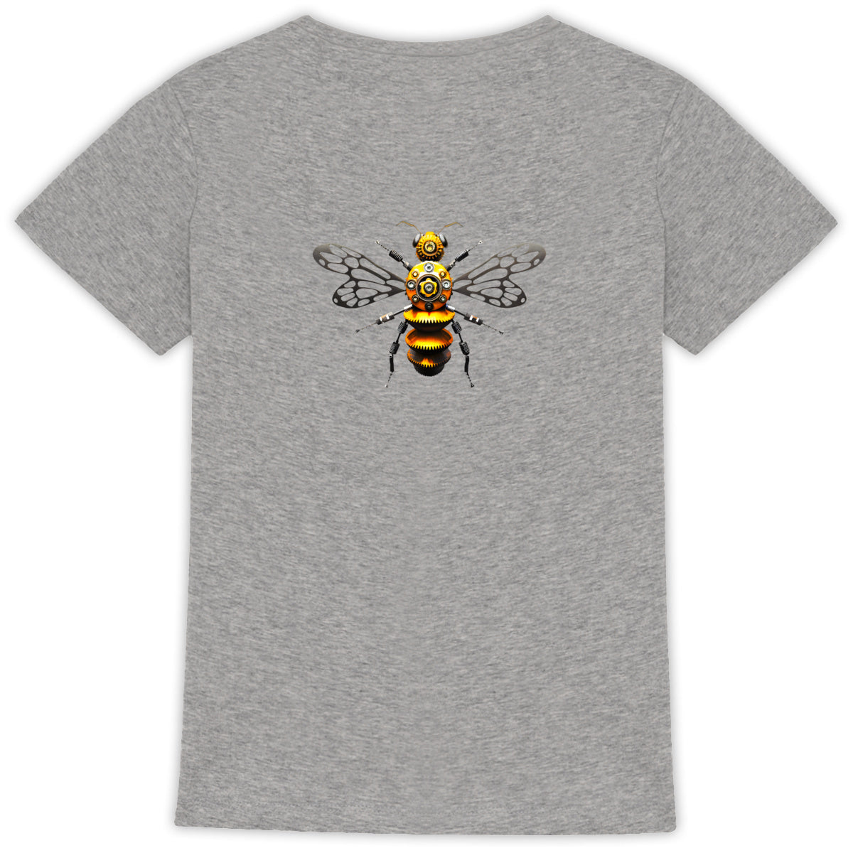 Bee Bolted 4 Back T-shirt Femme à Col Rond 