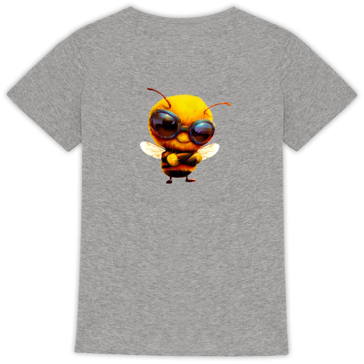 Cool Bee 2 Back T-shirt Femme à Col Rond