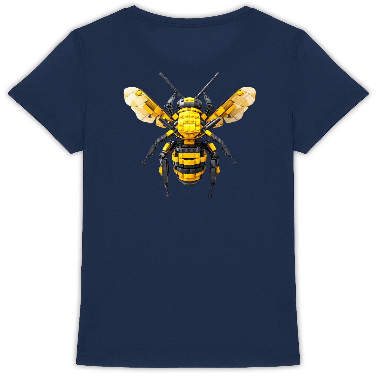 Lego Bee 1 Back T-shirt Femme à Col Rond