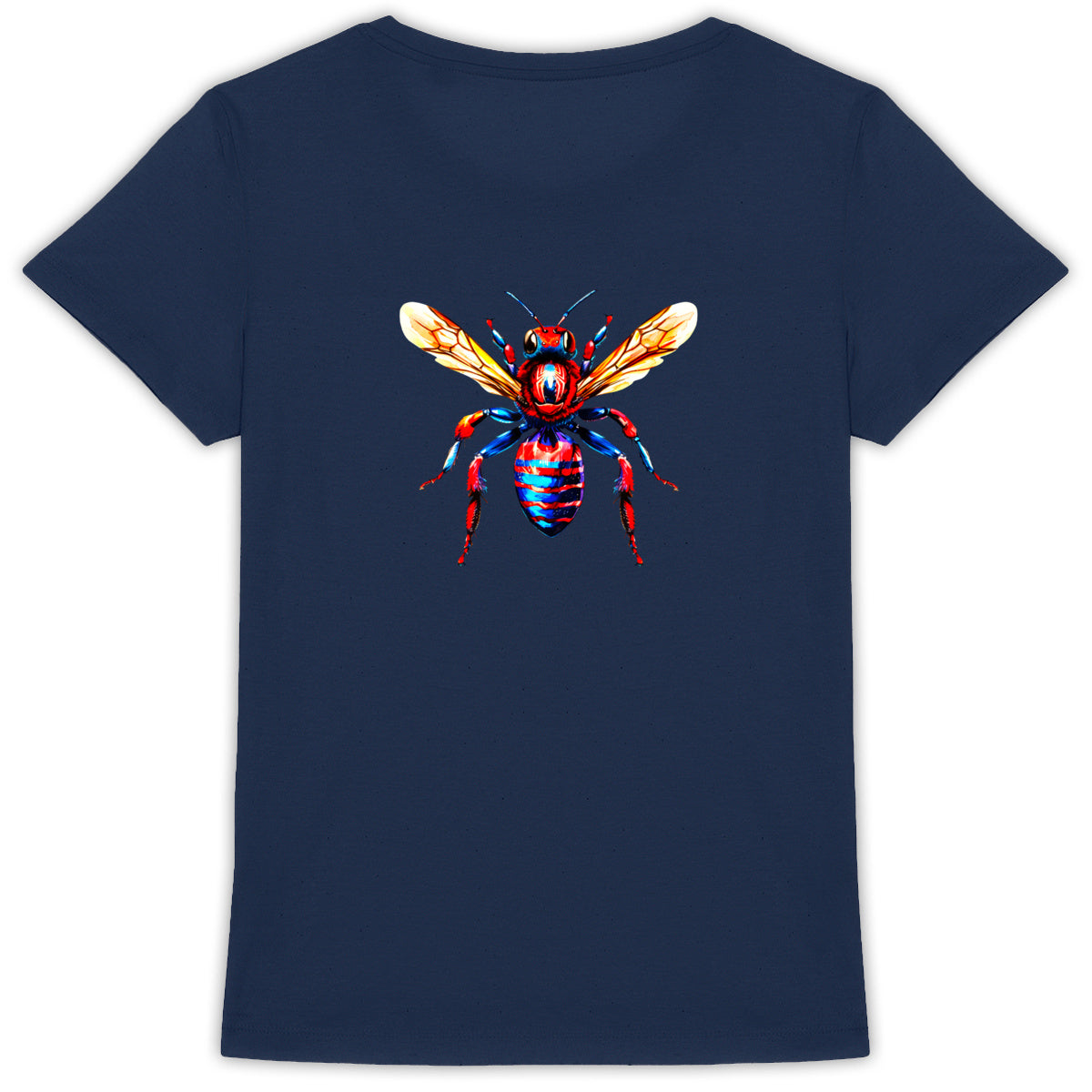 Spider Man Bee Back T-shirt Femme à Col Rond