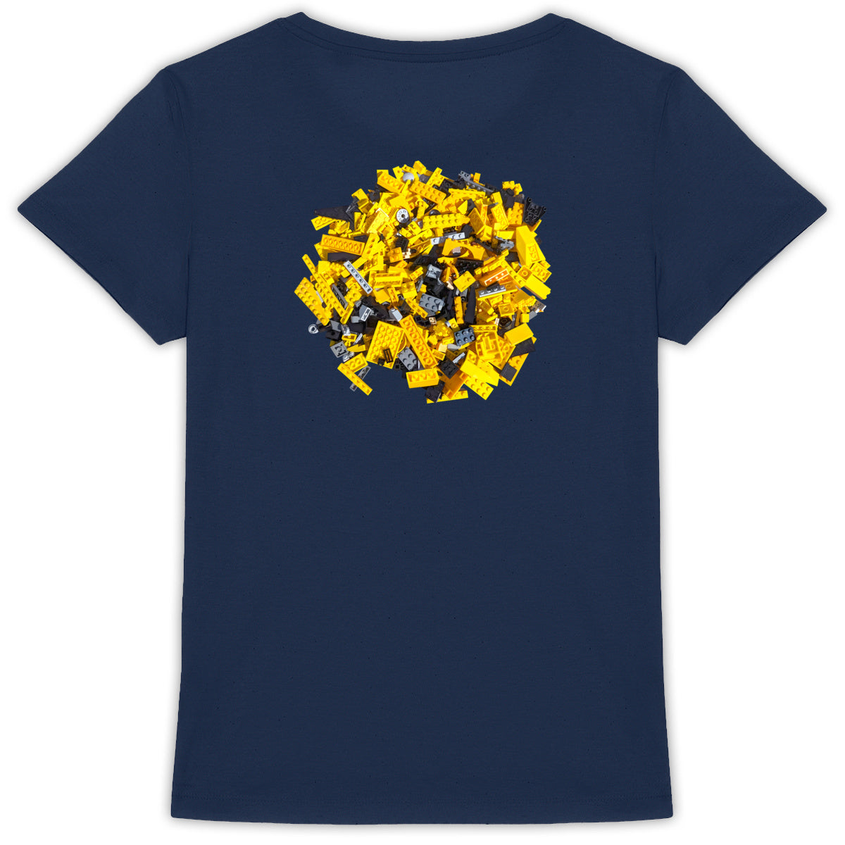 Lego Bee 1 Front with T-shirt Femme à Col Rond