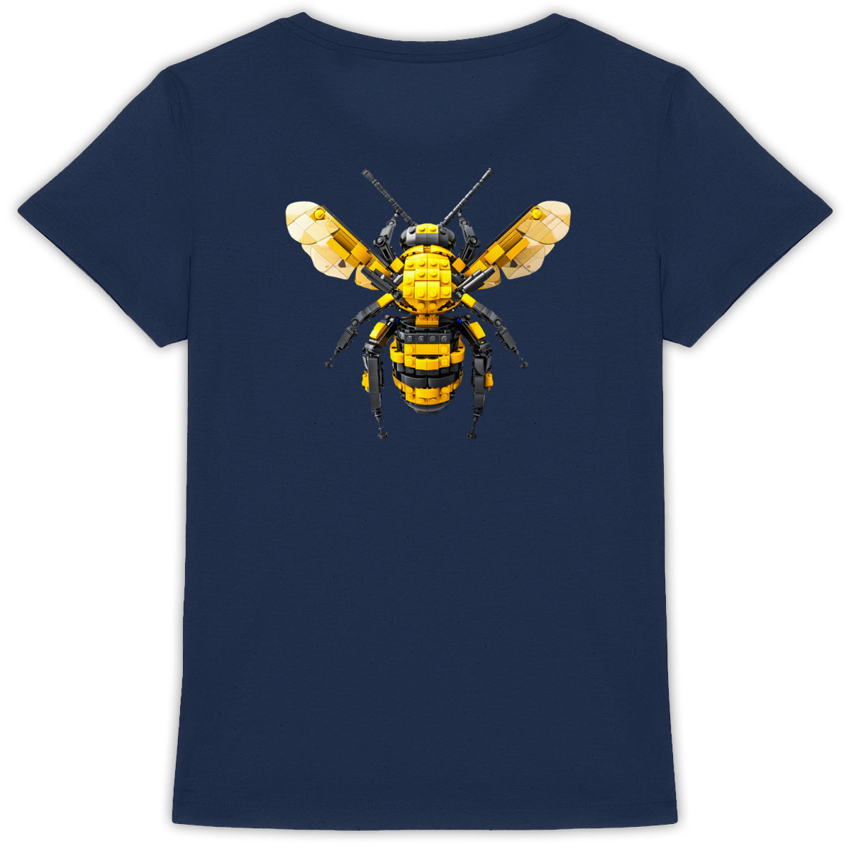 Lego Bee 1 Back with T-shirt Femme à Col Rond