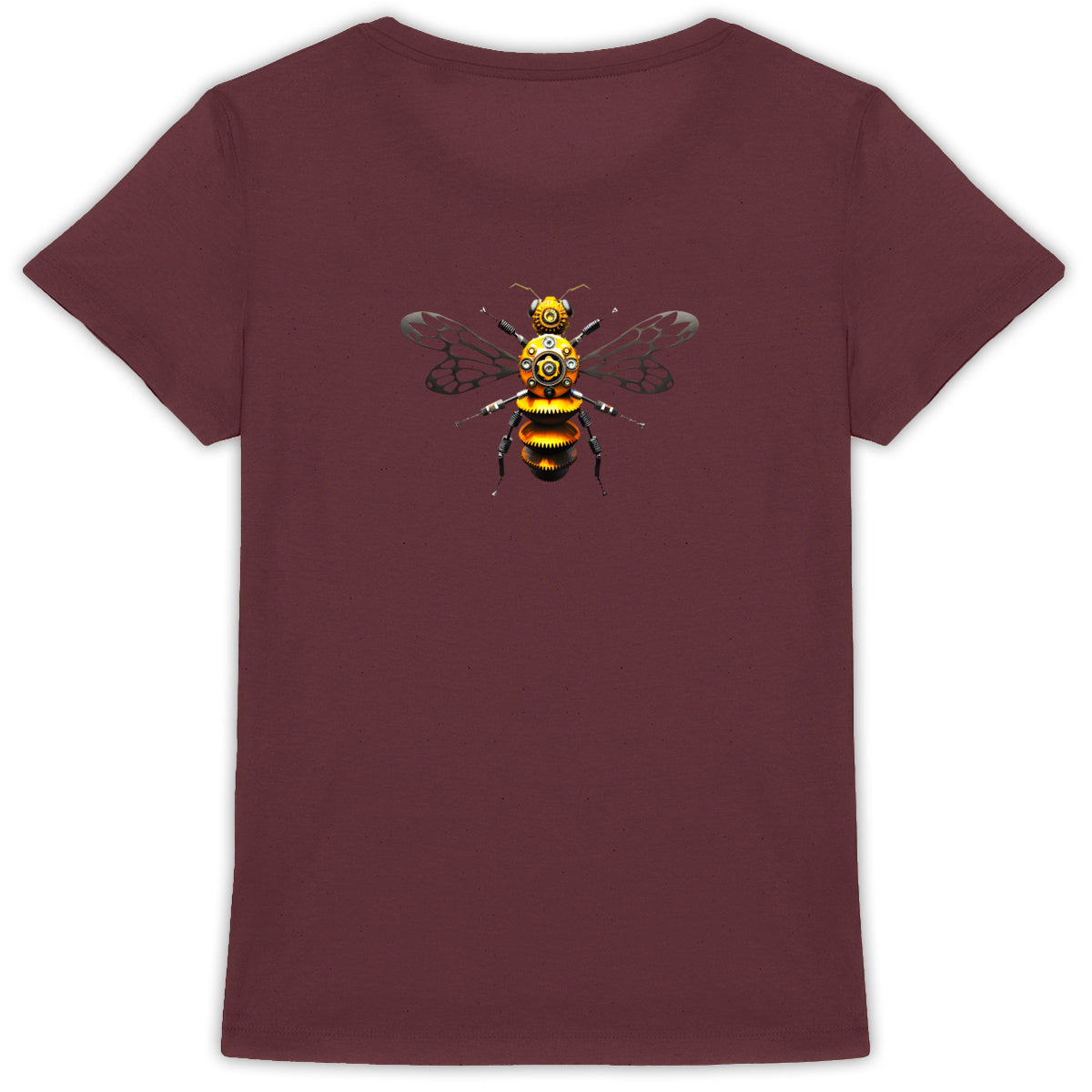 Bee Bolted 4 Back T-shirt Femme à Col Rond 