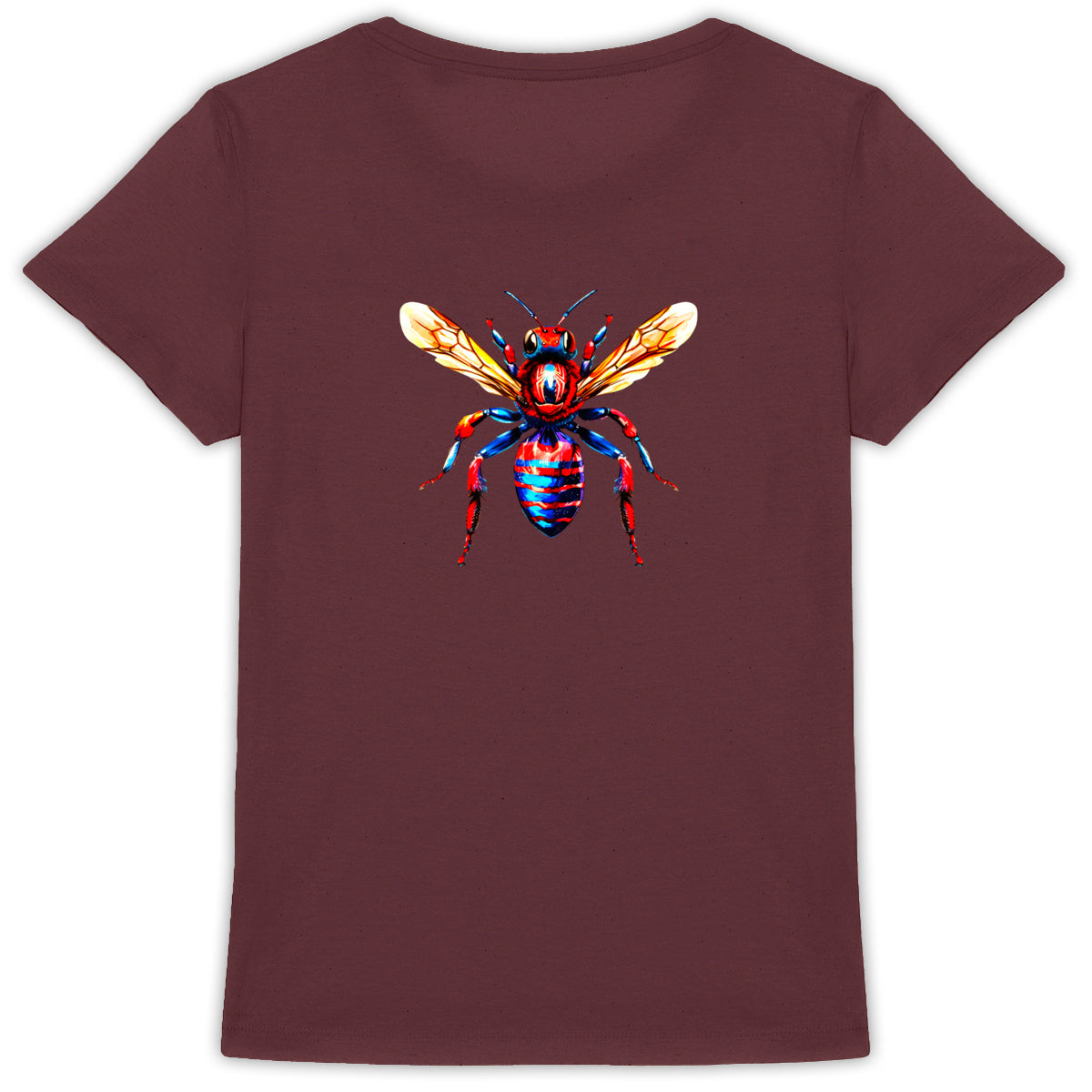 Spider Man Bee Back T-shirt Femme à Col Rond