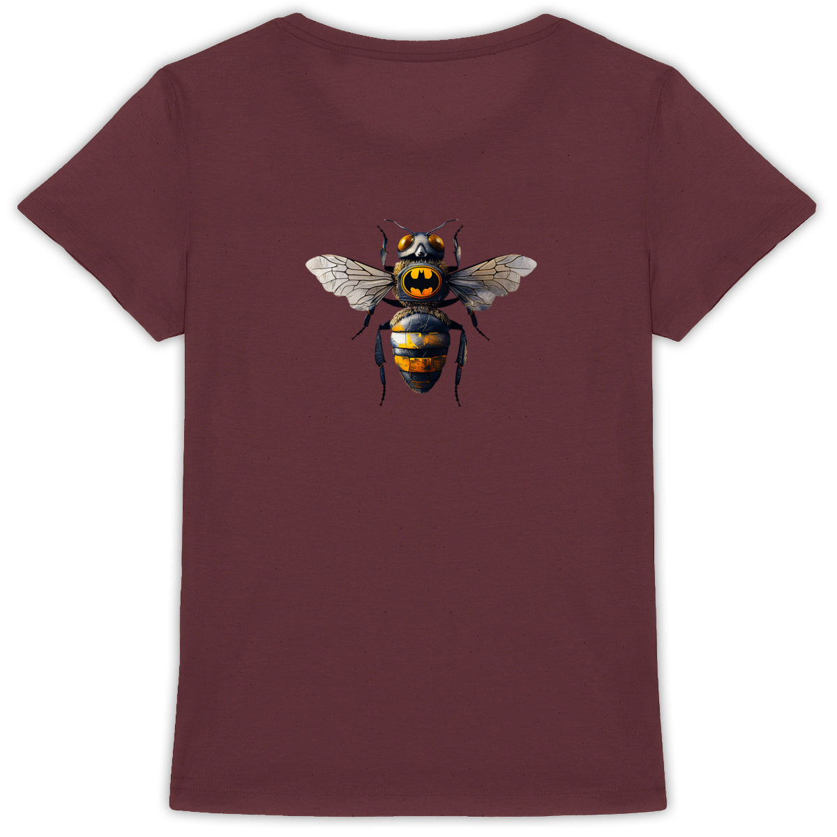 Batman Bee Back T-shirt Femme à Col Rond