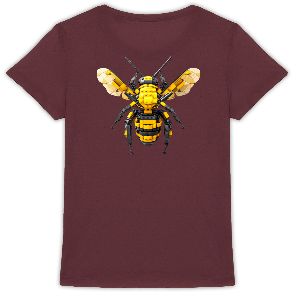 Lego Bee 1 Back T-shirt Femme à Col Rond