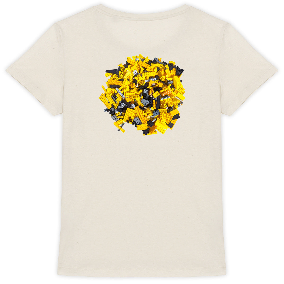 Lego Bee 2 Front with  T-shirt Femme à Col Rond