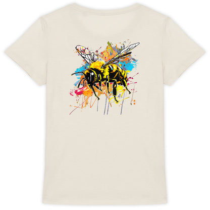 Street Art Graph 1 Back T-shirt Femme à Col Rond