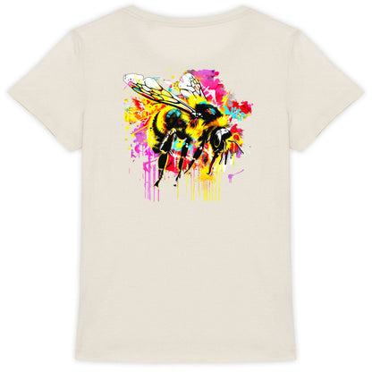 Street Art Graph 3 Back T-shirt Femme à Col Rond