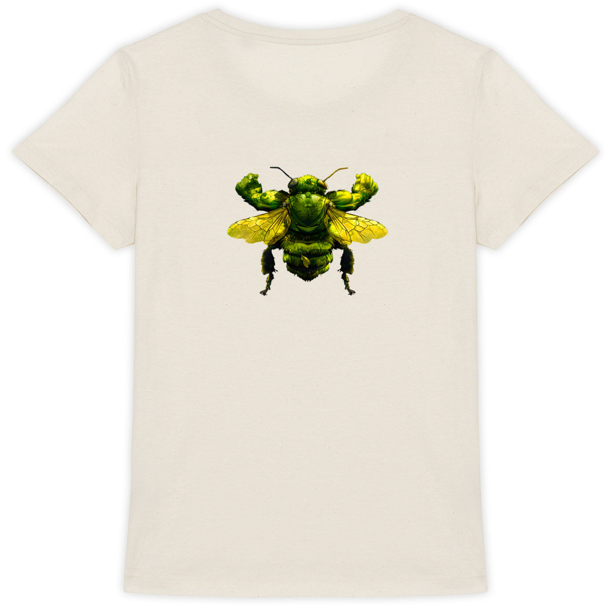 Hulk Bee Back T-shirt Femme à Col Rond