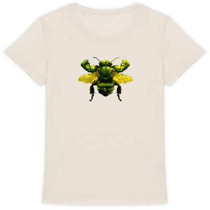 Hulk Bee Back T-shirt Femme à Col Rond