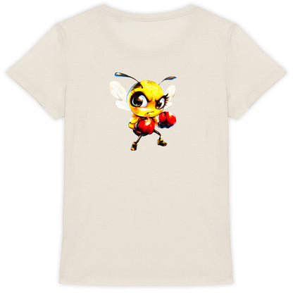 Boxing Bee 2 Back T-shirt Femme à Col Rond