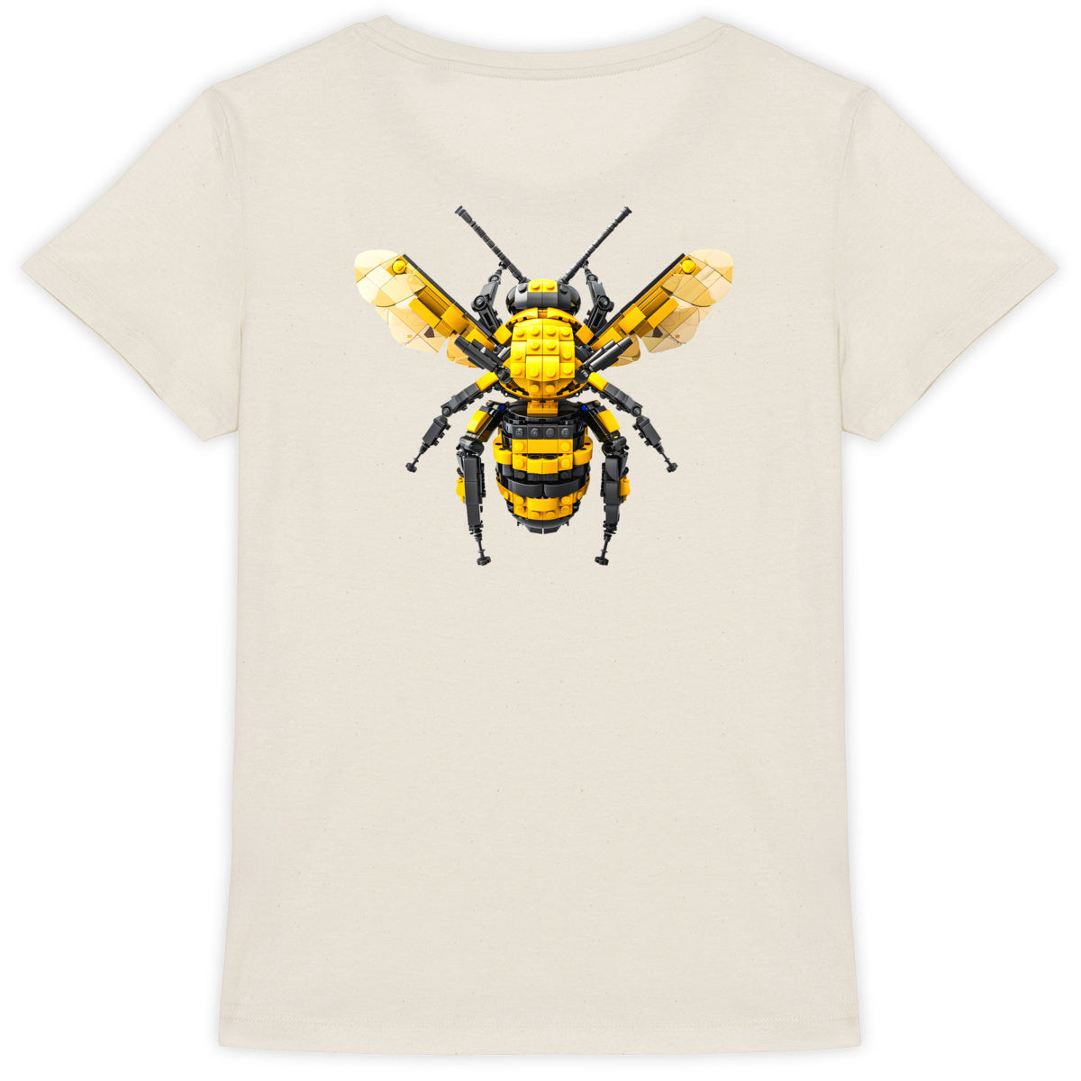 Lego Bee 1 Back T-shirt Femme à Col Rond