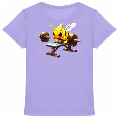 Bodybuild Bee 3 Back T-shirt Femme à Col Rond