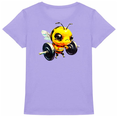 Bodybuild Bee 2 Back T-shirt Femme à Col Rond