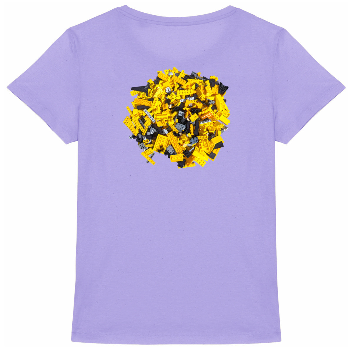 Lego Bee 2 Front with  T-shirt Femme à Col Rond