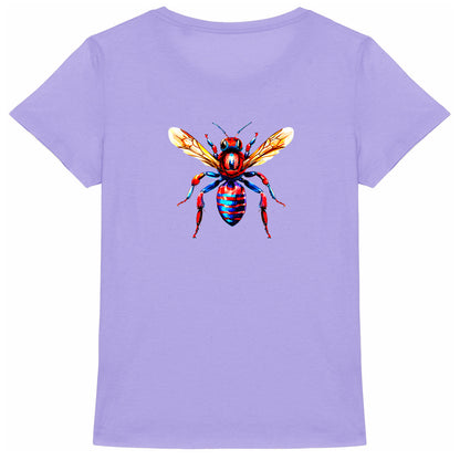 Spider Man Bee Back T-shirt Femme à Col Rond