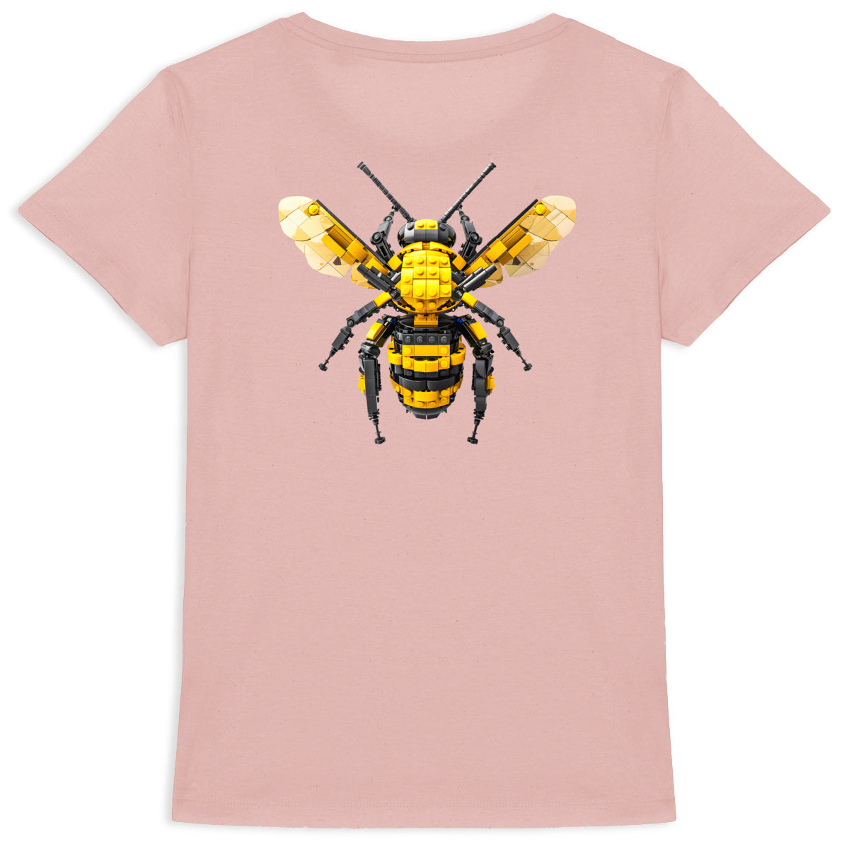 Lego Bee 1 Back T-shirt Femme à Col Rond