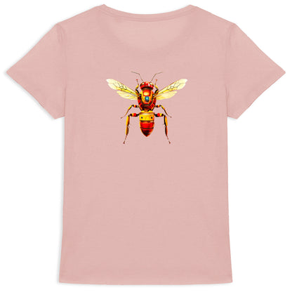 Iron Man Bee Back T-shirt Femme à Col Rond