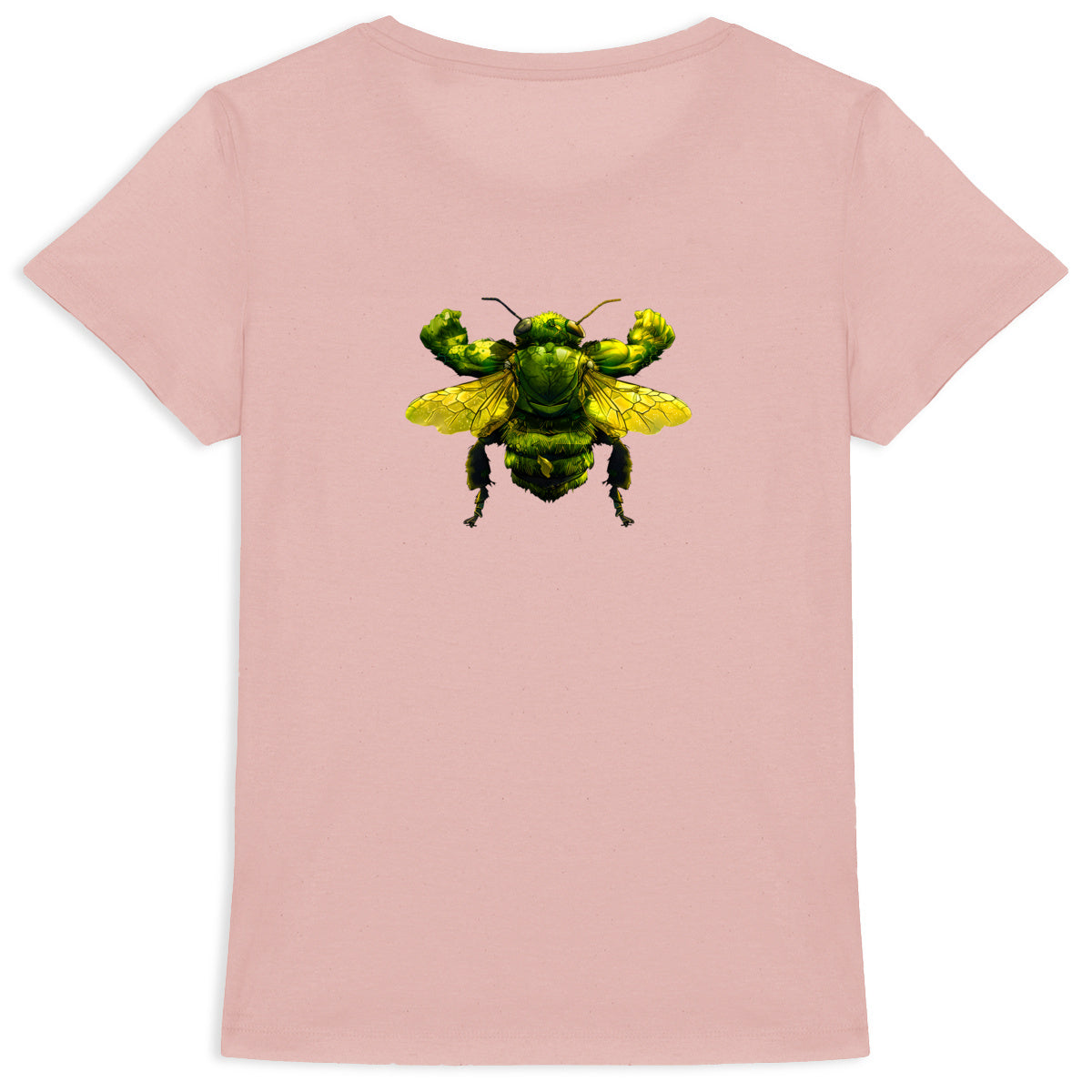 Hulk Bee Back T-shirt Femme à Col Rond