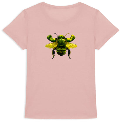 Hulk Bee Back T-shirt Femme à Col Rond