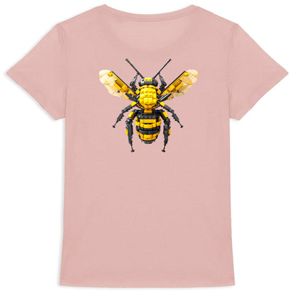 Lego Bee 1 Back with T-shirt Femme à Col Rond