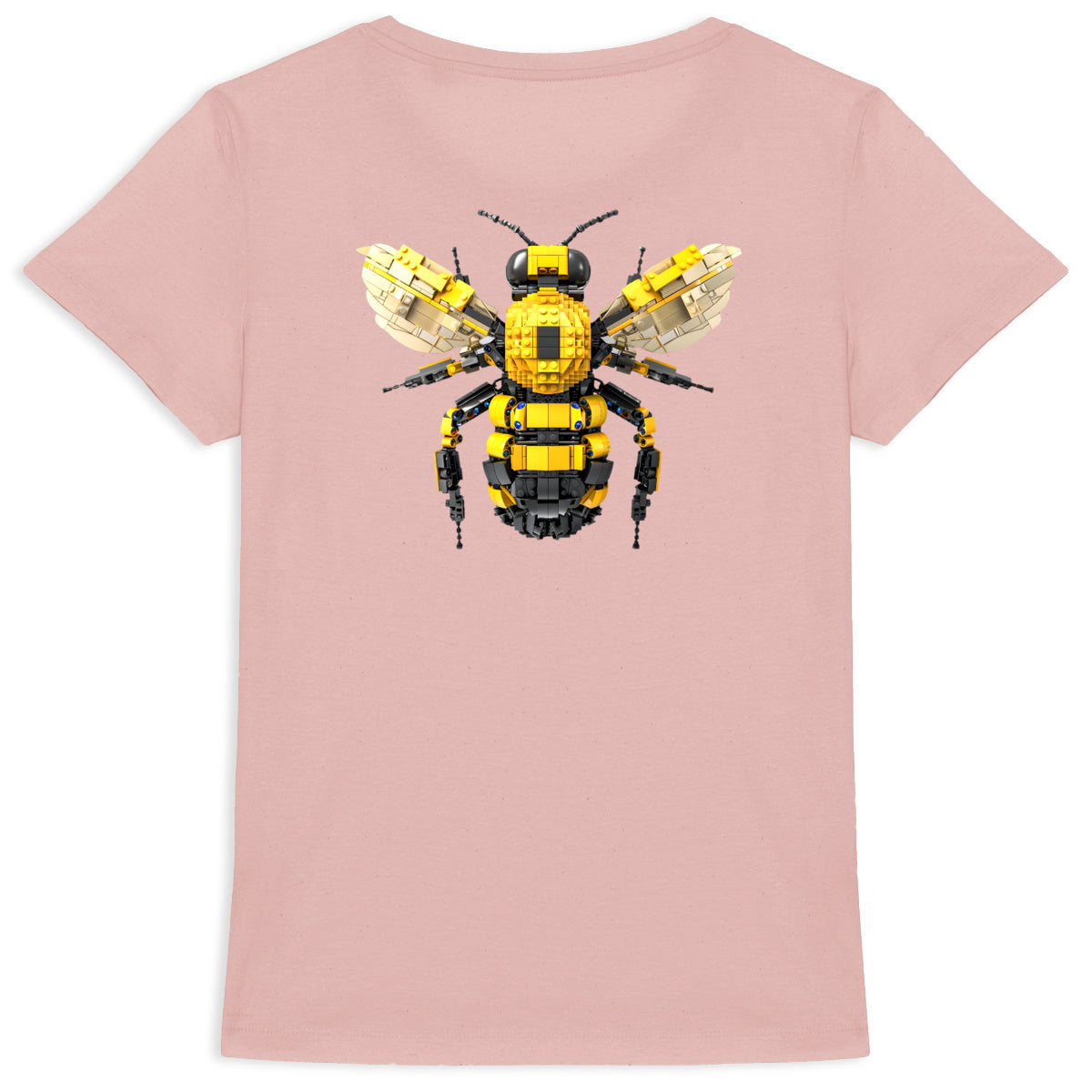 Lego Bee 2 Back with  T-shirt Femme à Col Rond