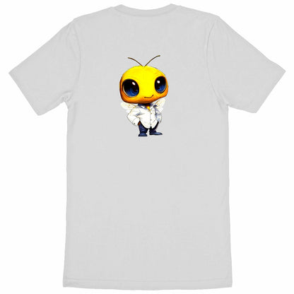 Dressed Up Bee 3 Back T-shirt Homme à Col Rond